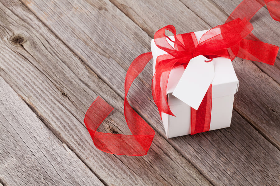 プレゼントのラッピング